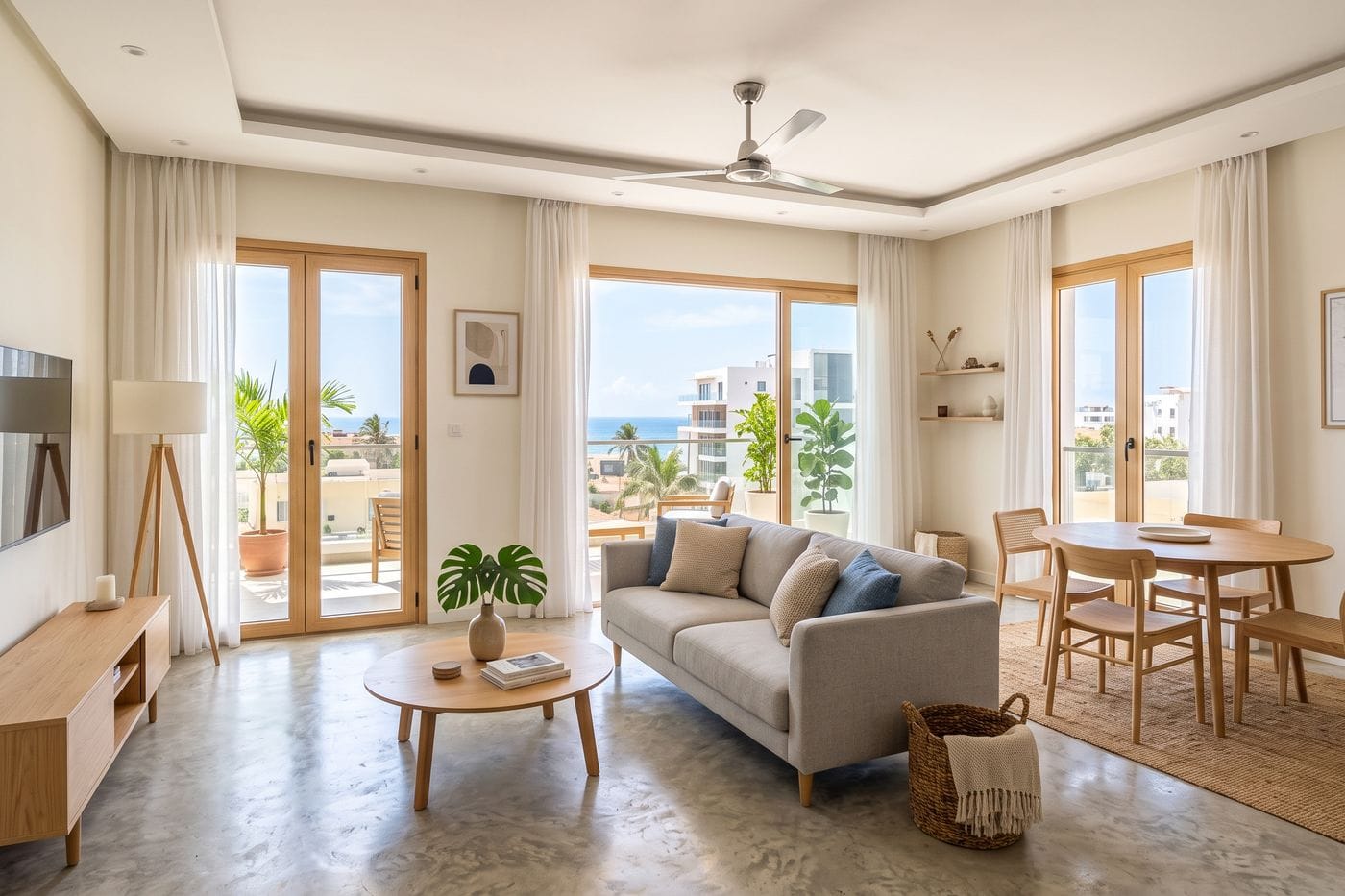 Séjour meublé pour la location, Appartement, Fann