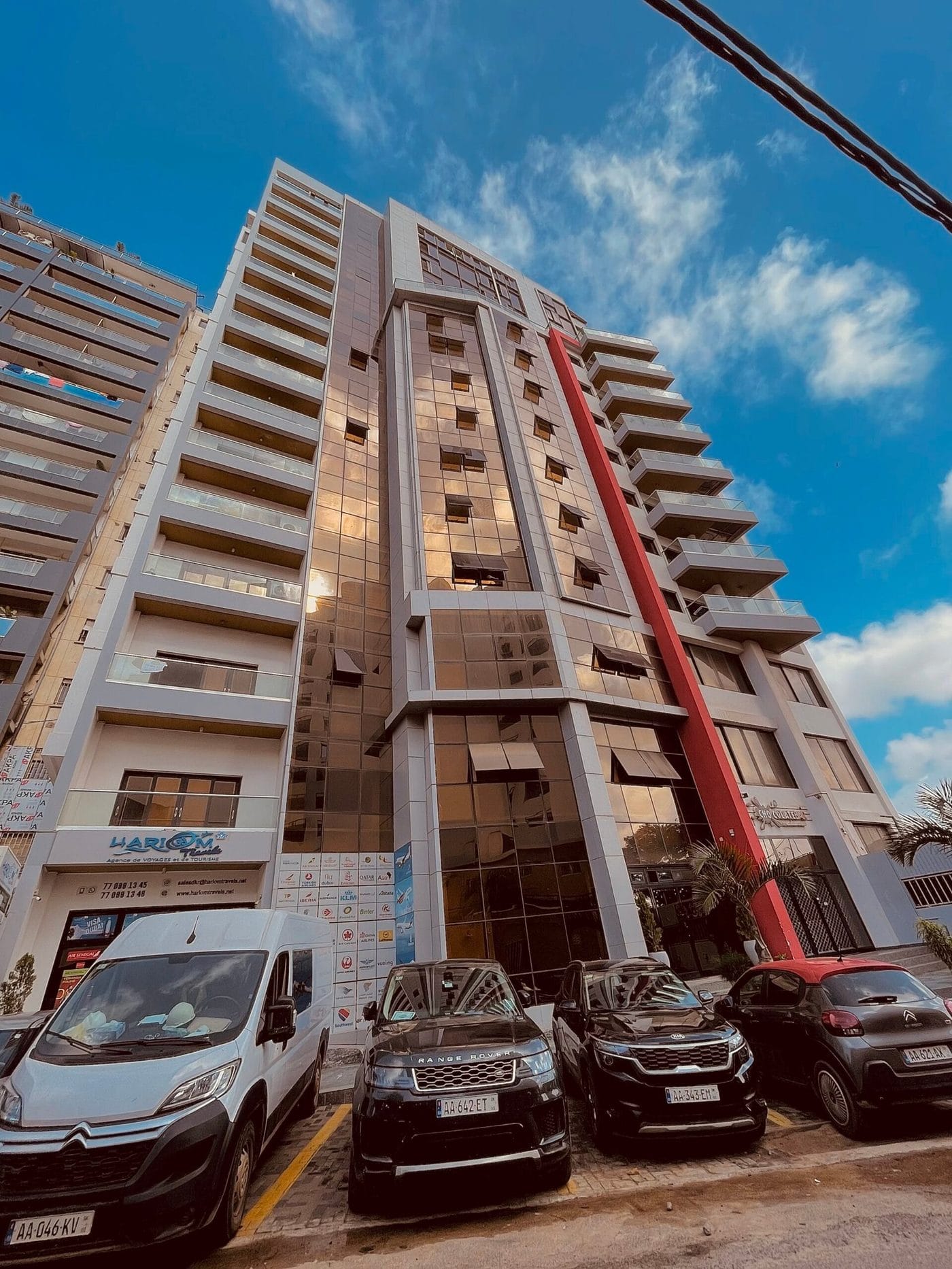 Immeuble contemporain à Dakar
